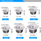 BRIDGELUX Mini LED Spotlights , LED Ceiling Downlight 60W 4000K